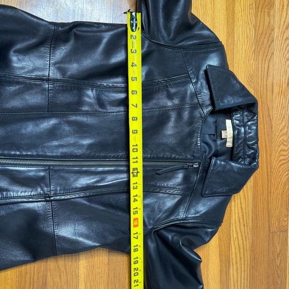 Katherine Kelly Lambs Leather Trench - Picture 8 of 15